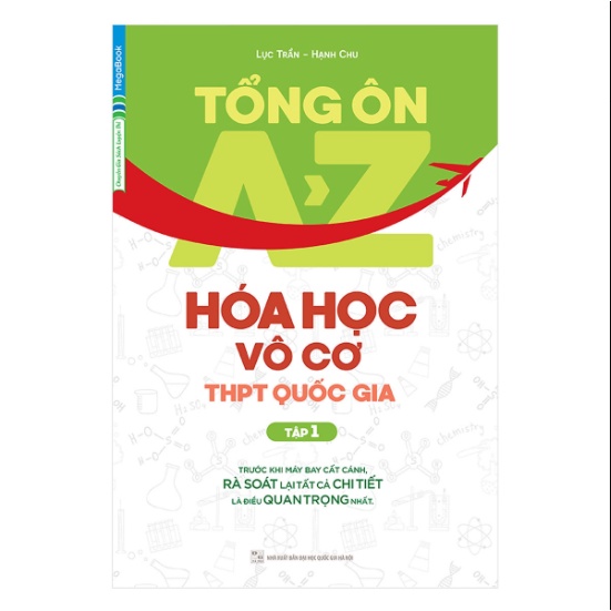 Sách Tổng ôn A-Z Hóa Học Vô Cơ THPT Quốc Gia Tập 1