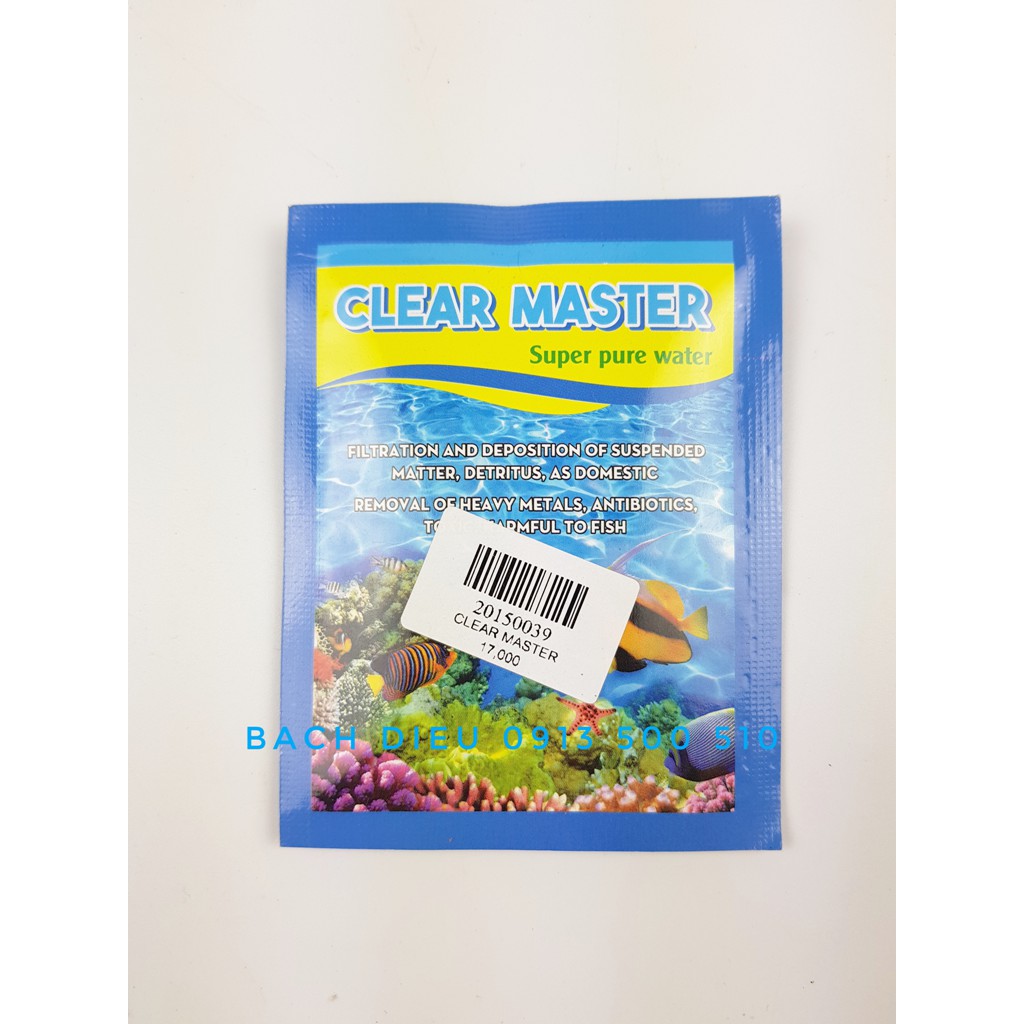 CLEAR MASTER SIÊU LỌC NƯỚC HỒ BỂ CÁ NHANH TRONG GIÁ RẺ