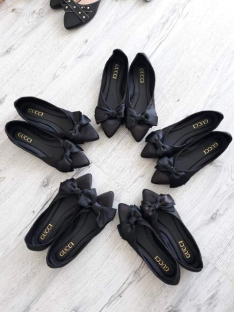 Giày bệt nơ lụa chất lụa sang chảnh(về đủ size) | BigBuy360 - bigbuy360.vn