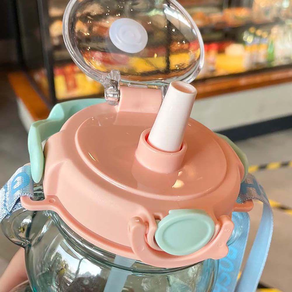 Bình Uống Nước 1000 / 1400ml Thiết Kế Sáng Tạo Dành Cho Nữ