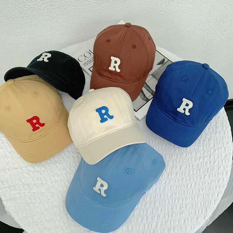 Nón Lưỡi Trai Thêu Chữ R Cá Tính Năng Động