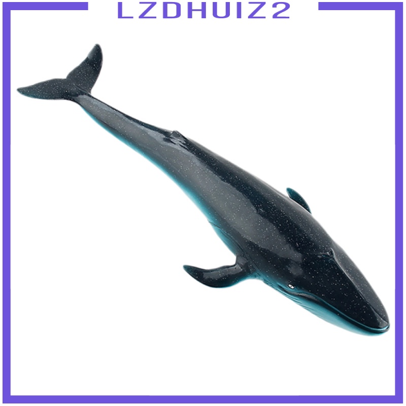 Mô Hình Cá Voi Xanh Bằng Nhựa Độc Đáo Sống Động
