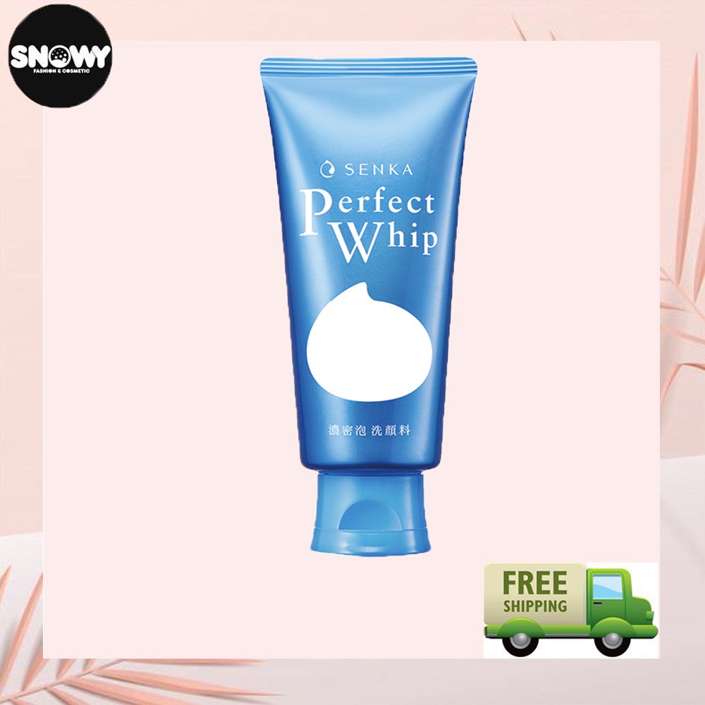Sữa Rửa Mặt Tạo Bọt Chiết Xuất Tơ Tằm Trắng Senka Perfect Whip