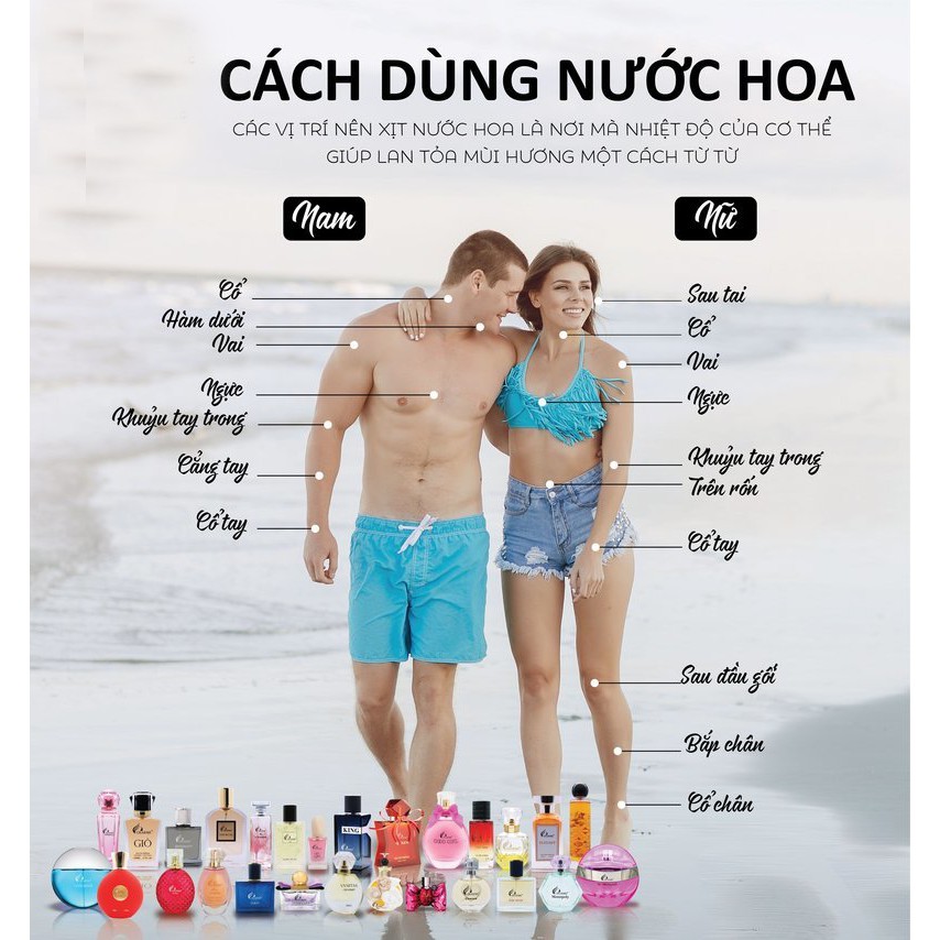 Tinh Dầu Nước Hoa Dubai Chính Hãng Nước Hoa Nam Nữ Chai Đá 17ml - MiKi Store -Tặng Lăn 5ml Mùi Bất Kì | Thế Giới Skin Care