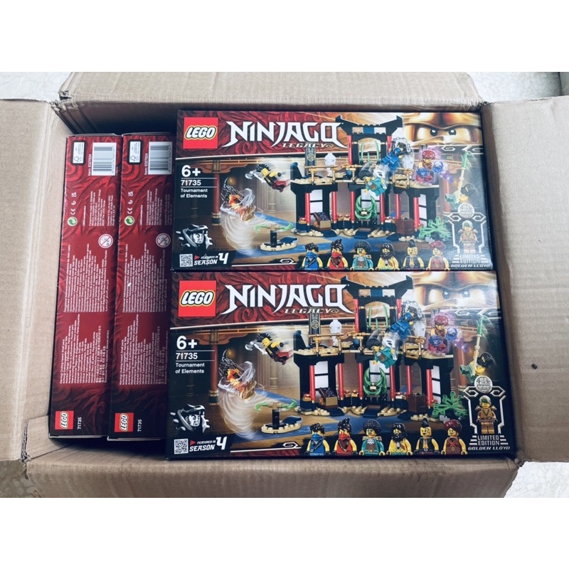 Lego chính hãng - Set 71735 - Tournament of Elements