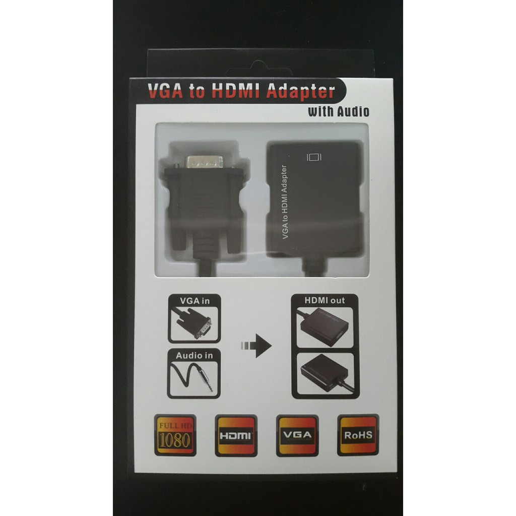 Cáp chuyển VGA sang HDMI chất lượng cao