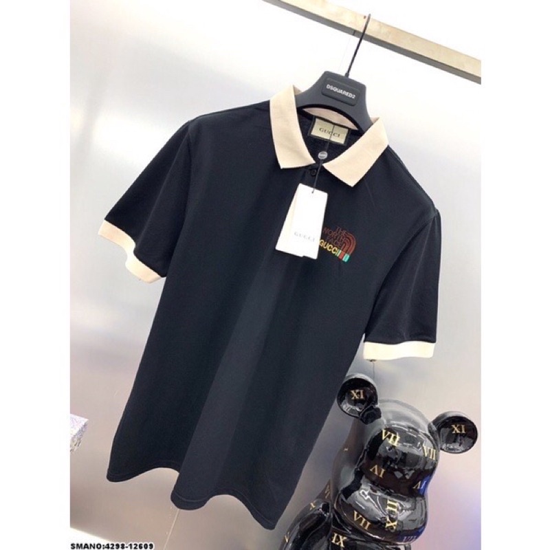 Áo Polo Cao Cấp Thêu Viền Tay Sang Trọng Dễ Phối Đồ