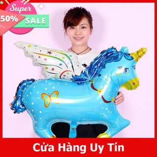 Bóng ngựa - Bóng nhôm hình ngựa - Bóng nhôm hình ngựa bay - Bóng ngựa cánh tiên, bóng ngựa cánh thiên thần, Bóng ngựa gỗ