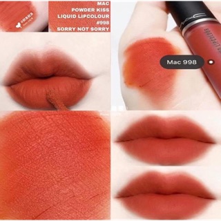 Son Mac powder kiss liquid