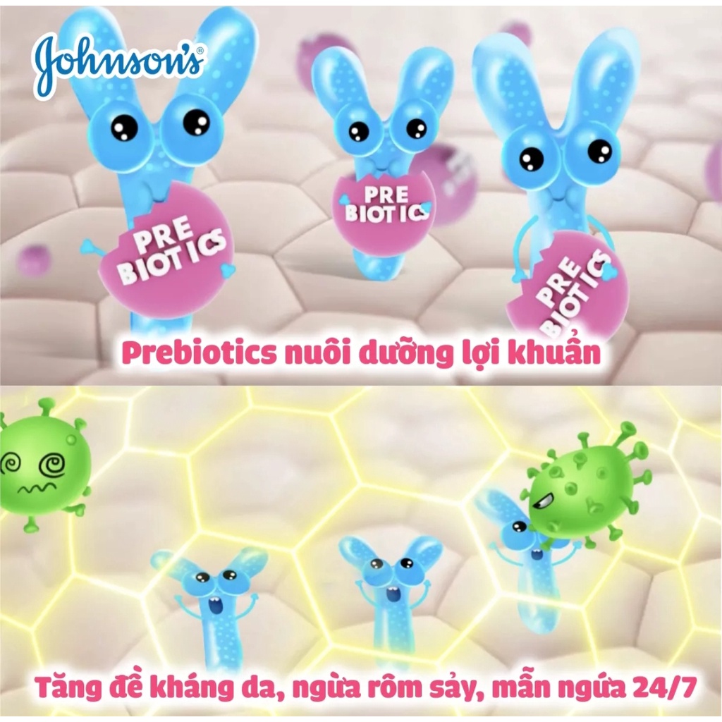 Sữa Dưỡng Ẩm Johnson's Baby Milk Rice Chứa Sữa Và Gạo - Dung Tích 200ml
