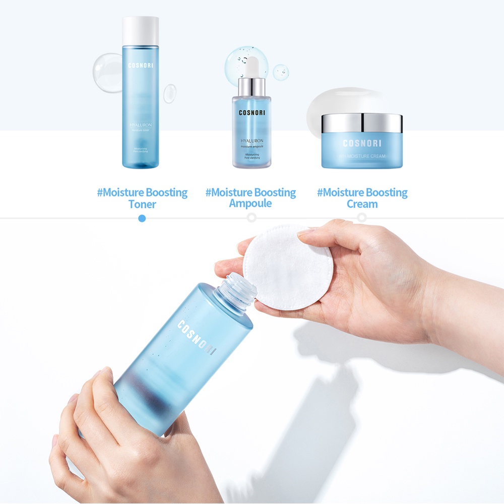 Toner dưỡng ẩm Cosnori hyaluron 200ml