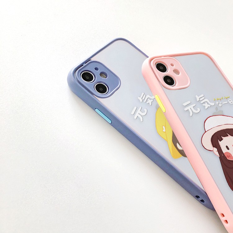 Ốp lưng iphone Mori Girl bảo vệ camera/6/6plus/6s/6splus/6/7/7plus/8/8plus/x/xs/xsmax/11/11pro/11promax– Shin Case-V15