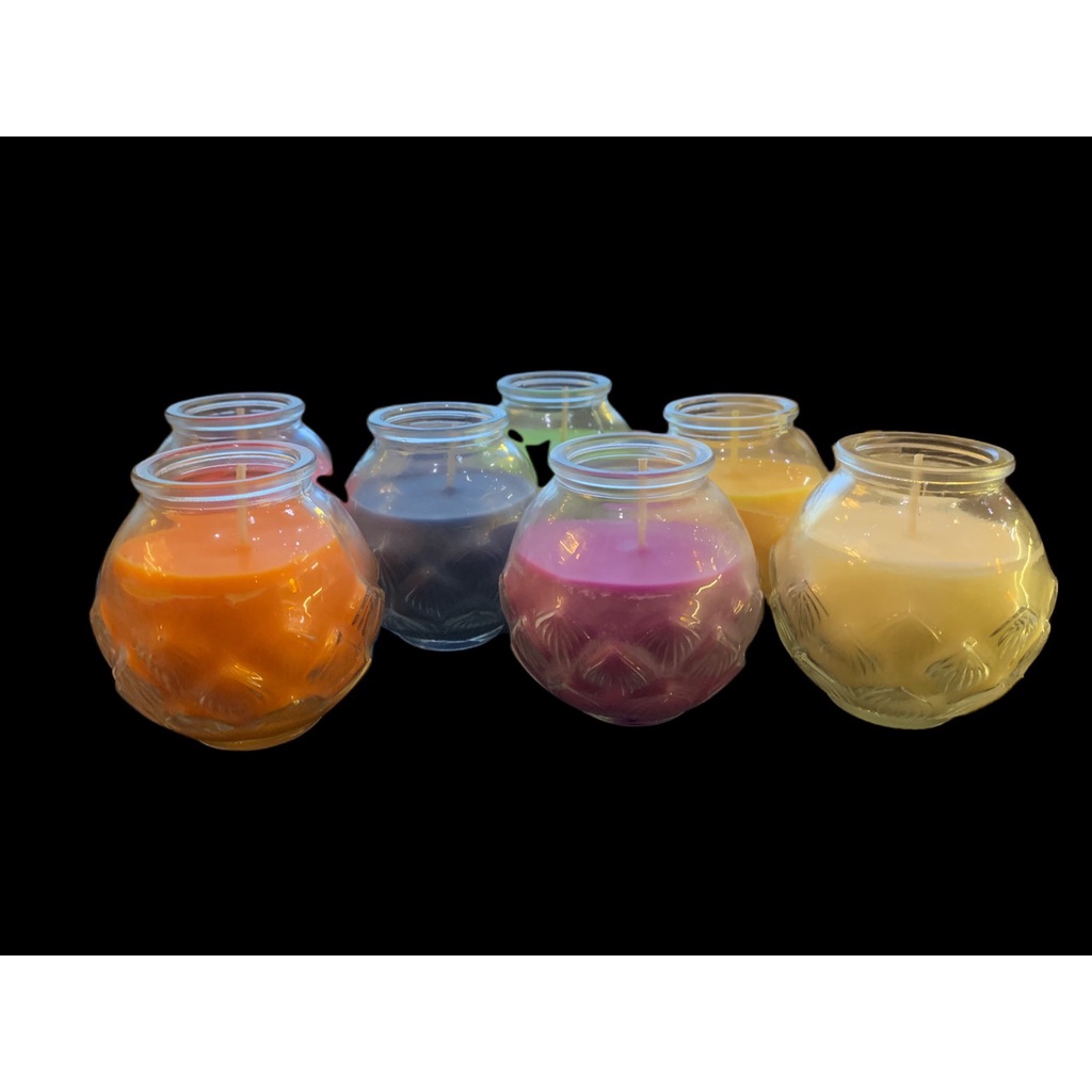 Nến bảy màu bình sen  văn phòng phẩm Nhơn Phát