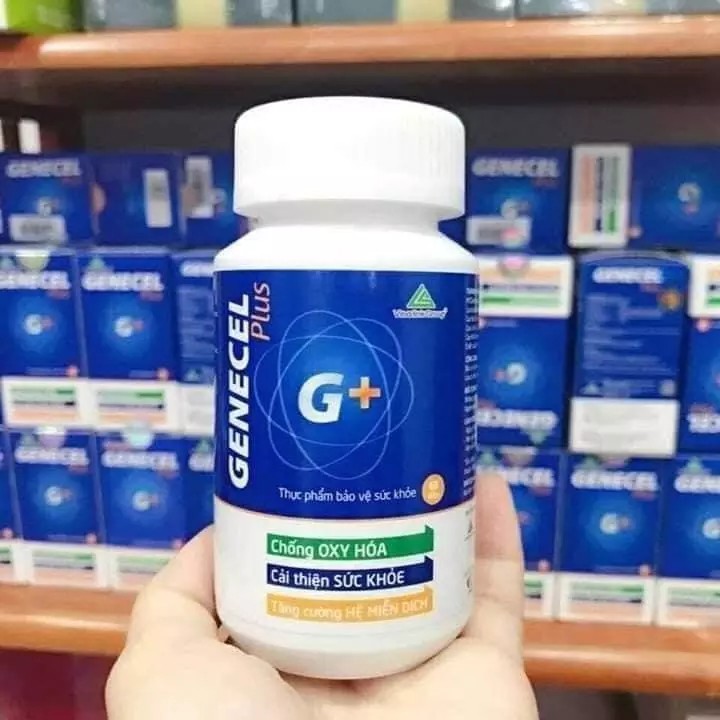 Genecel Plus – Hỗ trợ chống oxy hóa, tăng cường miễn dịch, phục hồi sức khỏe người hóa trị, xạ trị (60 viên)