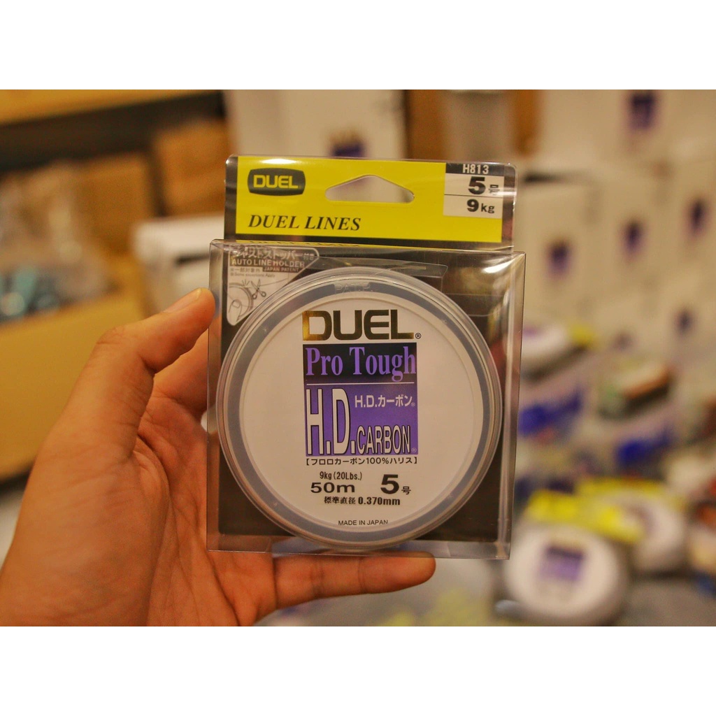 Dây câu cá LEADER chống đứt H.D.CARBON FLUOROCARBON100% 50m