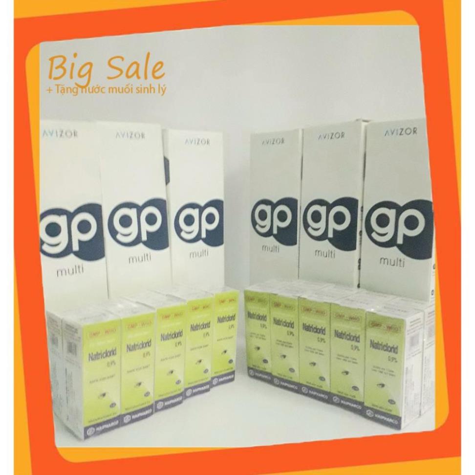 COMBO 3 chai nước ngâm kính áp tròng Avizor GP Multi