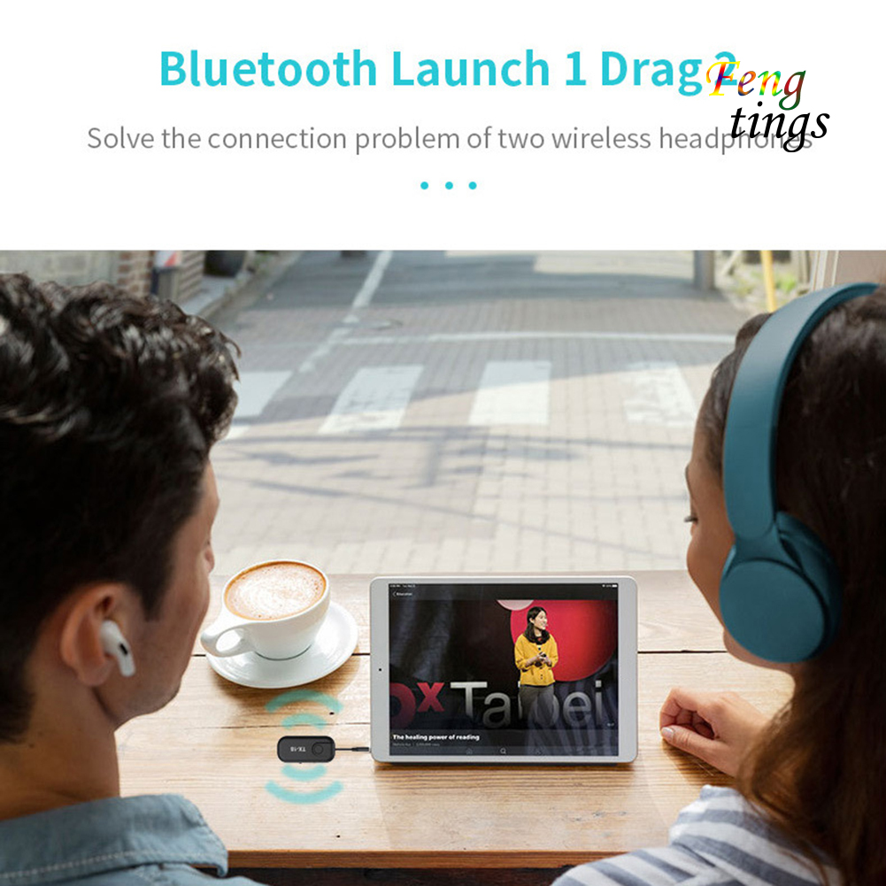 Thiết Bị Truyền Nhận Âm Thanh Bluetooth 5.0 Không Dây 2 Trong 1 Csr8670 3.5mm
