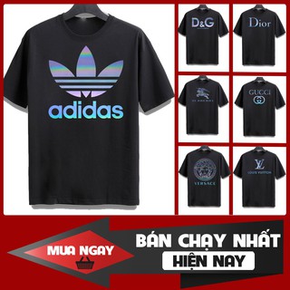 BST Áo Thun Phản Quang 7 Màu Tay Lỡ Unisex Nam Nữ Hot Nhất 2021 - Chất Cotton Thoáng Mát Siêu Xịn - Thời Trang