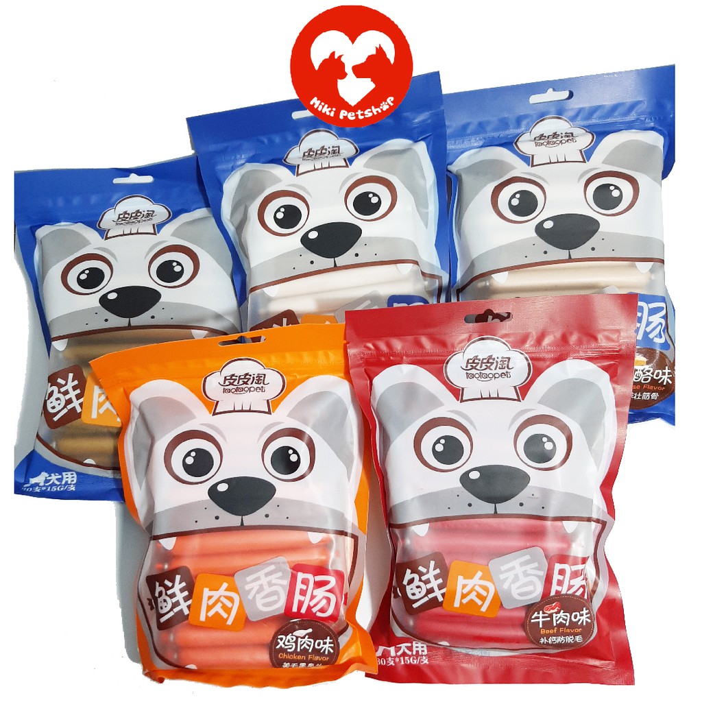 [Thanh Lẻ] Xúc Xích Cho Chó Taotaopets Miki Petshop