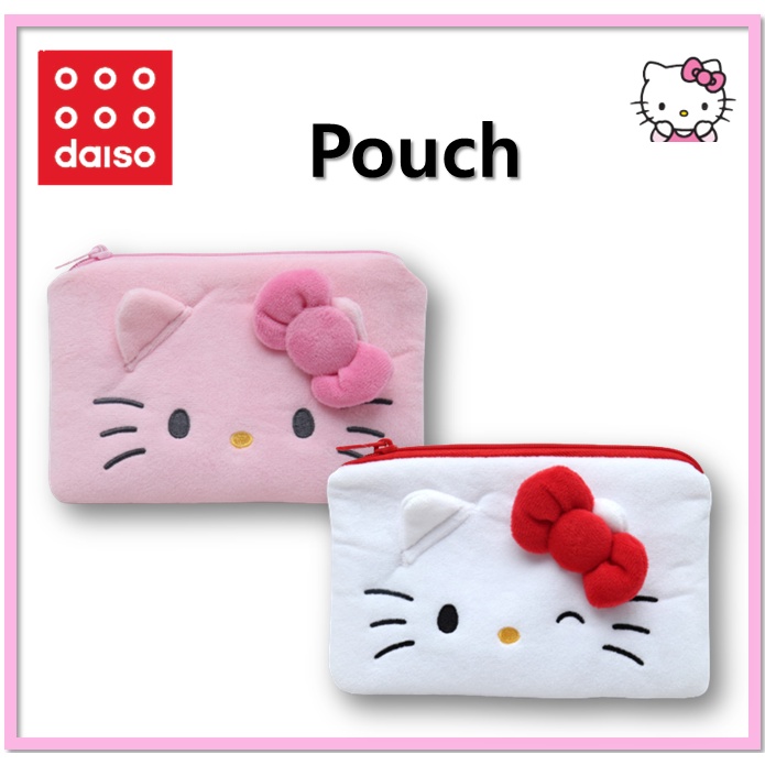 [DAISO Korea] Túi May Phẳng 3 Màu Hello Kitty