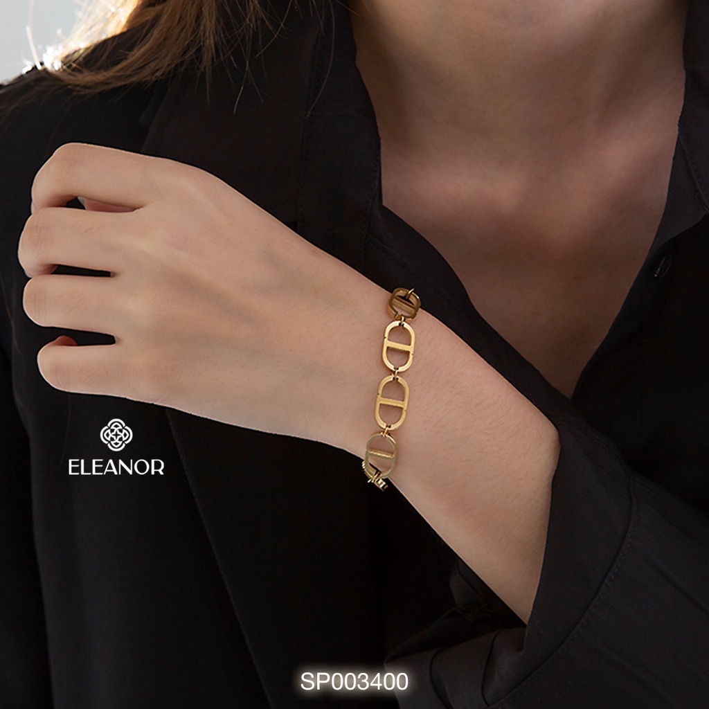Lắc tay nữ titan Eleanor Accessories phong cách Hàn Quốc phụ kiện trang sức thời trang đẹp