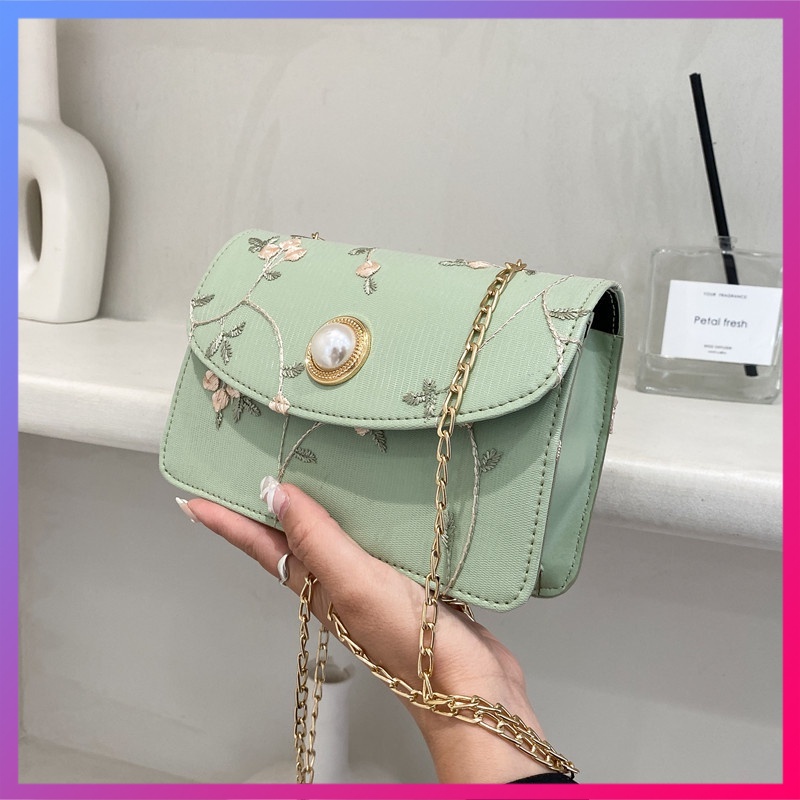 Túi đeo chéo cổ điển nghề thêu cao cấp💖 Women's bag 💖 Túi xách nữ mẫu mới nhất đẹp