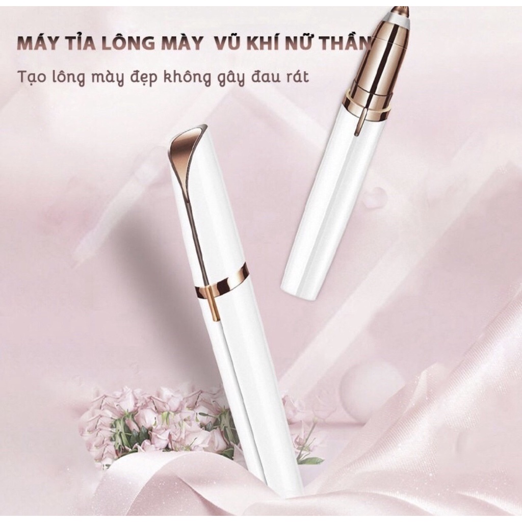 Bút Tỉa Lông Mày Sạc Tích Điện Cao Cấp, Bút Tỉa Ria Mép Massage Thẩm Mỹ Cho Phái Đẹp