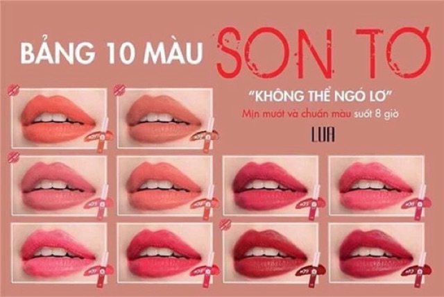 SON TƠ LỤA - 4D Son lì thời trang Hàn Quốc