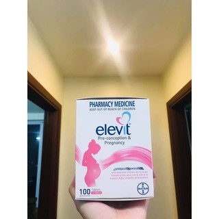 ( Đủ Bill )  Vitamin Elevit bầu Úc 100 viên