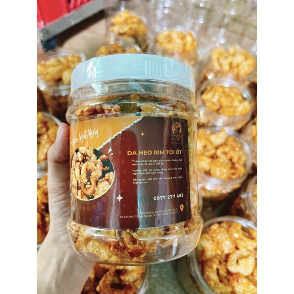 Da Heo Mắm Tỏi Ớt