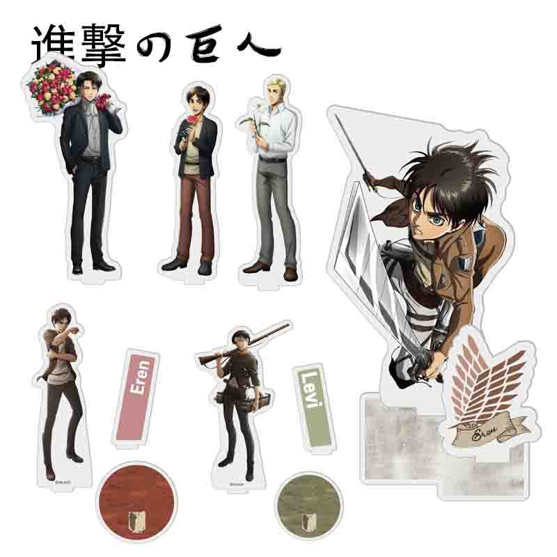 Mô Hình Nhân Vật Trong Attack On Titan Để Bàn Trang Trí
