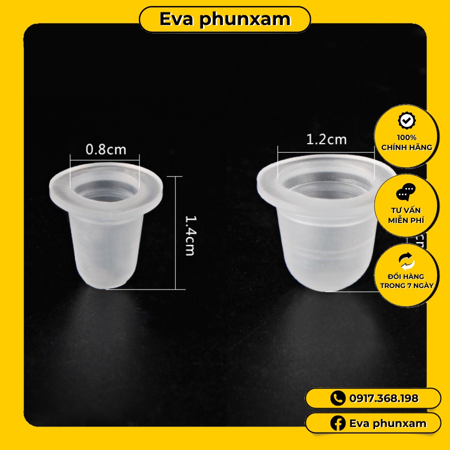 Chum đựng mực silicon (gói ~ 100c)