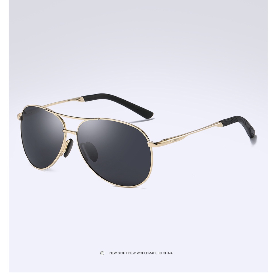 Kính nam, Kính đi đường chống tia UV, mắt kính polazide phân cực Aviator A013