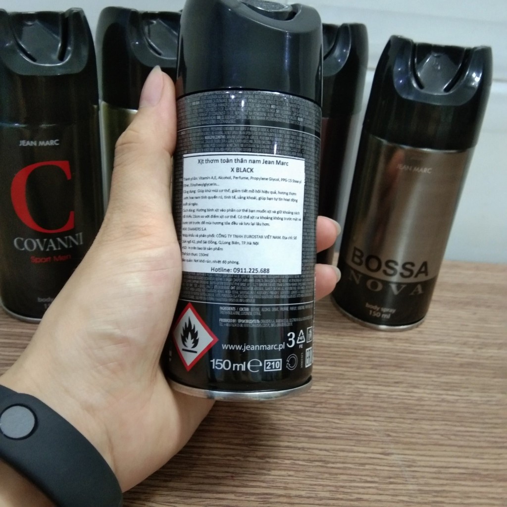 (*XẢ KHO*) Xịt Toàn Thân Nam JEAN MARC 150ml BA LAN | BigBuy360 - bigbuy360.vn