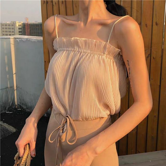 Sẵn áo 2 dây bồng (ảnh tự chụp cuối)