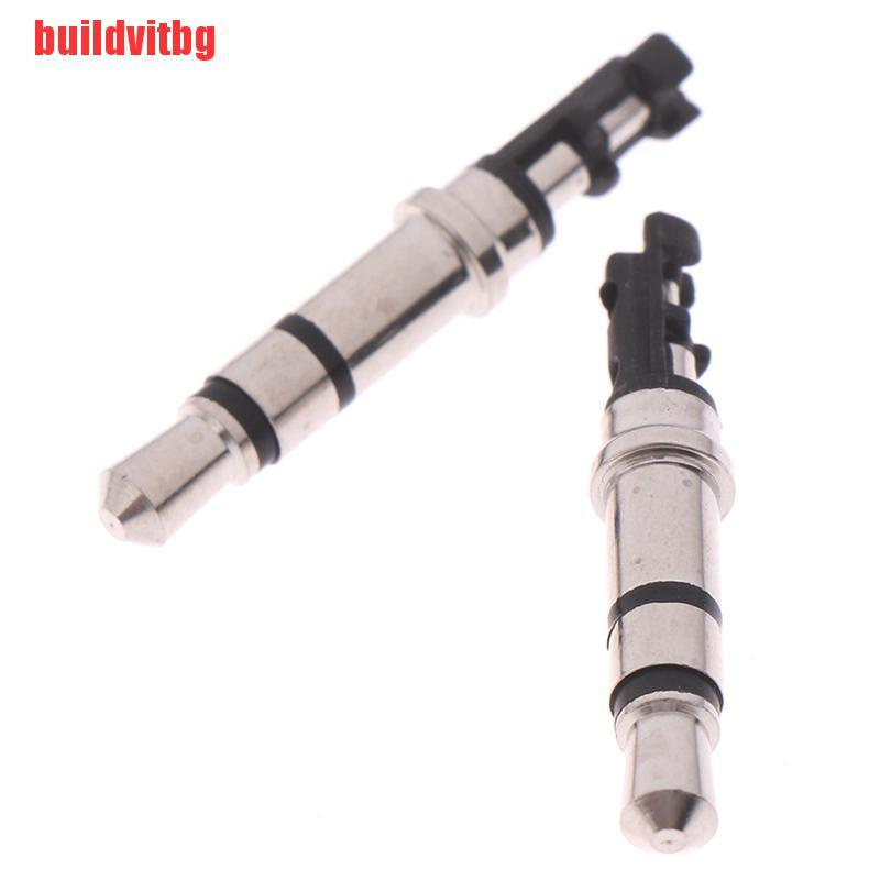 {buildvitbg}10Pcs 3.5mm 3 pole male soldering repair headphone audio jack plug GVQ