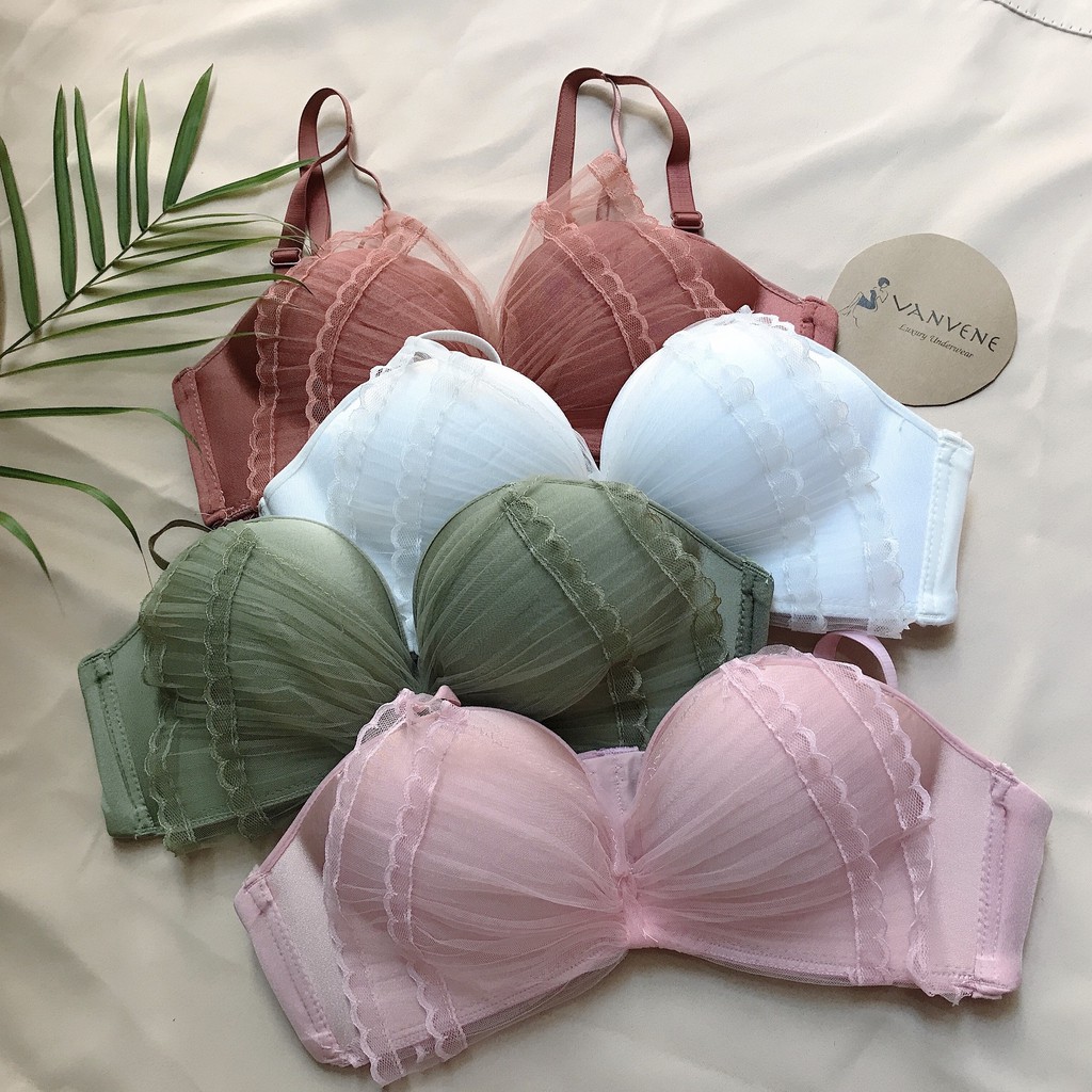 Bộ Đồ Lót Su Đúc Cánh Tiên Nâng Ngực Pha Ren Trẻ Trung Quyễn Rũ _ B899 - S3 | BigBuy360 - bigbuy360.vn