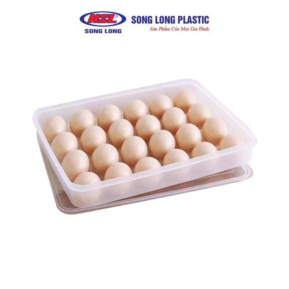 Hộp đựng trứng có nắp đậy Song Long Plastic
