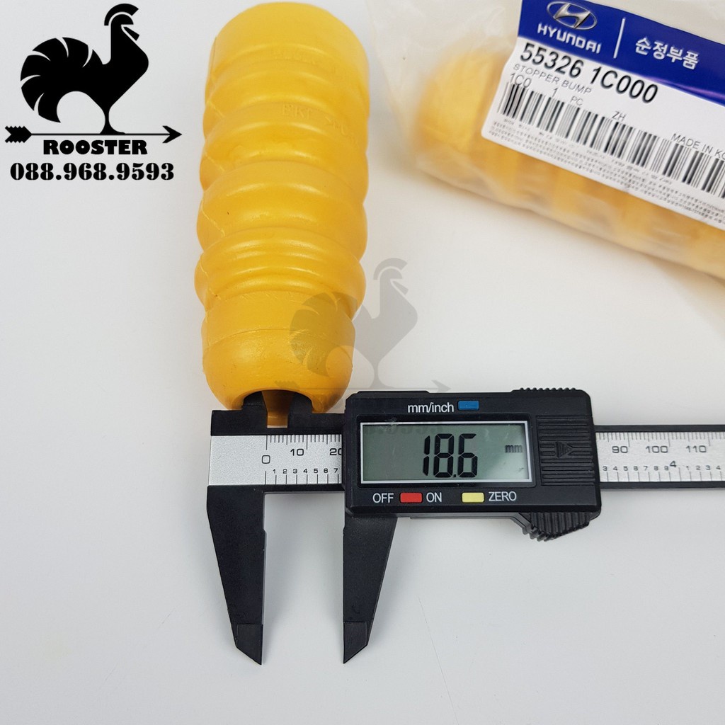 Cao su tăm bông giảm xóc  sau xe Accent , Getz