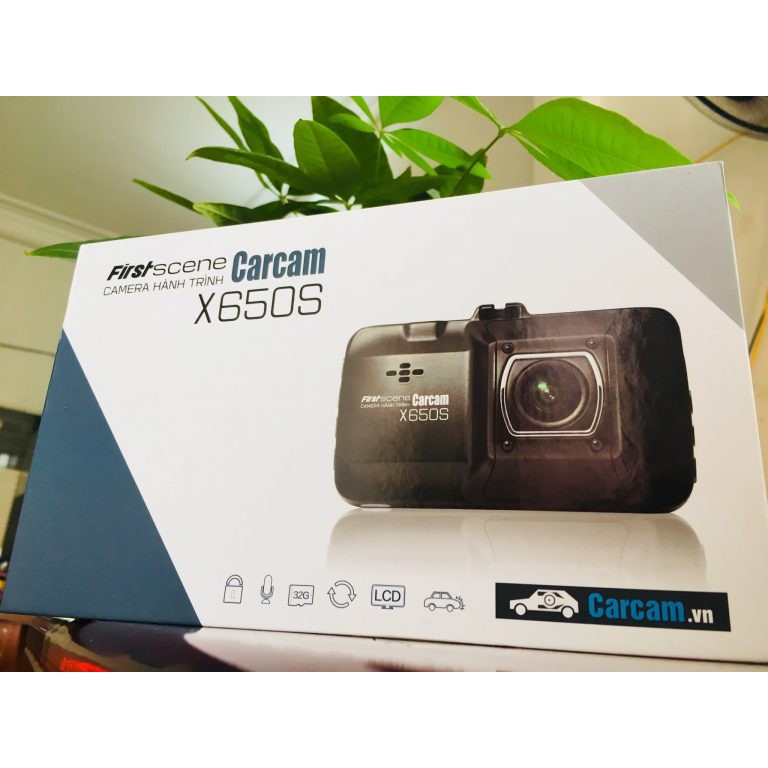 Camera hành trình ô tô X650s Full HD, giá rẻ,góc quay rộng