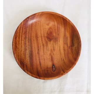 DĨA TRÒN GỖ XÀ CỪ THANH TÚ 20CM