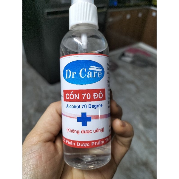 cồn 70 độ 100ml sát khuẩn