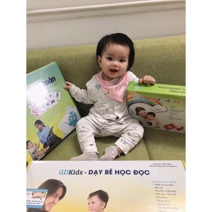 Thẻ học thông minh cho bé - Flashcard GDkids Dạy Bé Học Đọc - Bộ