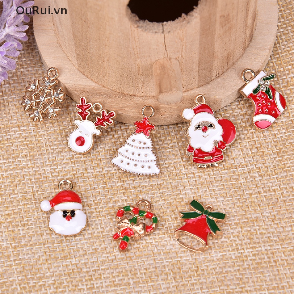 Bộ 30 tráng men hình giáng sinh ngộ nghĩnh