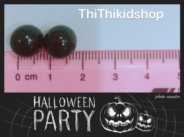 50g / Hạt trân châu ko lỗ đen