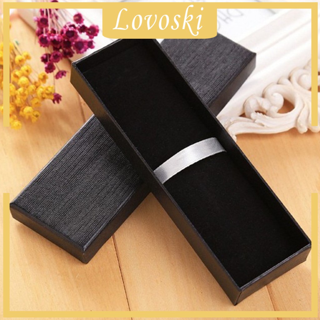 [LOVOSKI] Cardboard Box Jewelry Necklace Bracelet Gift Case Fountain Pen Storage Boxes