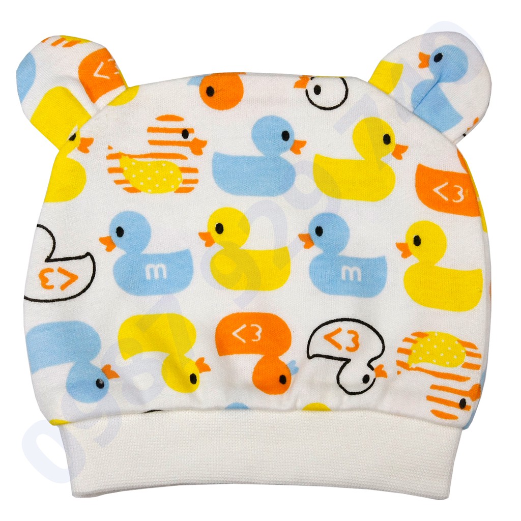 Mũ sơ sinh chất liệu nỉ cao cấp  HÀNG LOẠI 1 an toàn cho bé sơ sinh  MN55 - Đồ cho trẻ sơ sinh