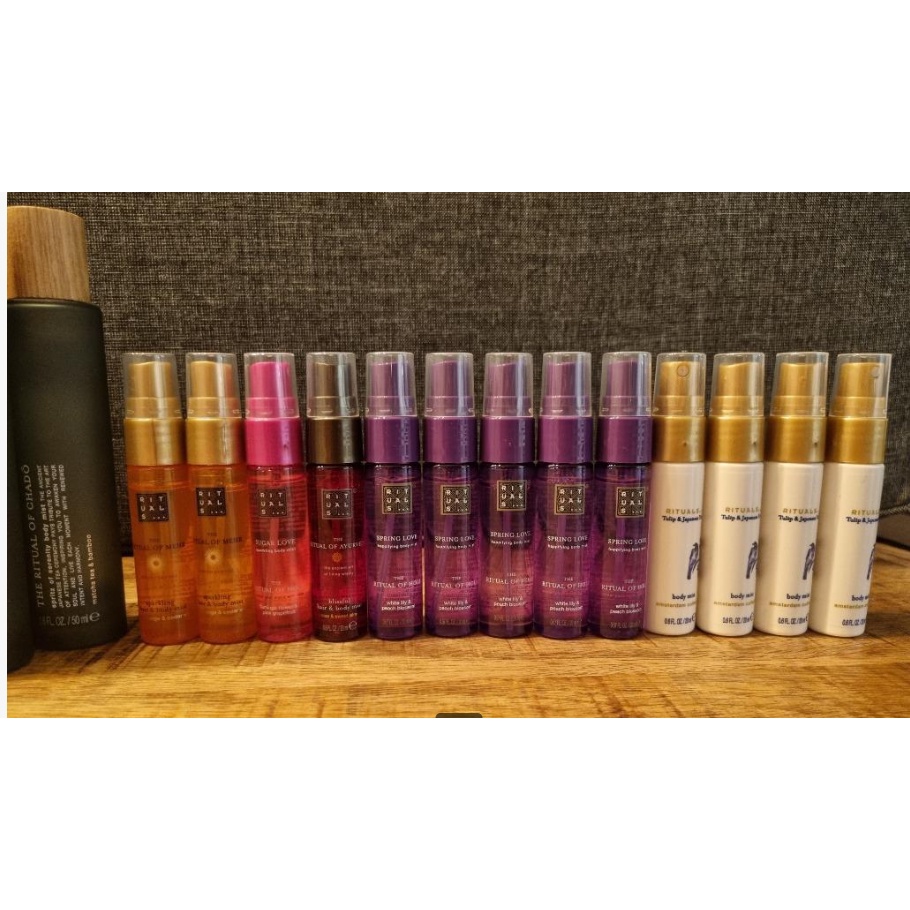 Rituals - body mist tinh dầu thơm tóc và cơ thể Rituals hair & bodymist mini dành cho dân du lịch 20ml - travel