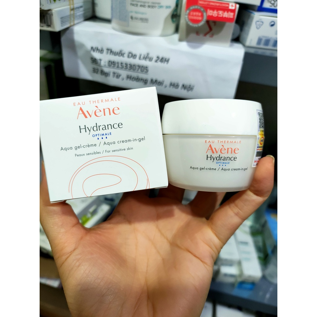 Gel dưỡng ẩm cho da khô, mất nước, nhạy cảm Avene Aqua Cream in Gel 50ml