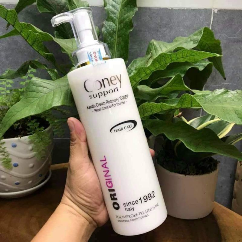 KERATIN CONEY  PHỤC HỒI TÓC HƯ TỔN ITALYA  730ML